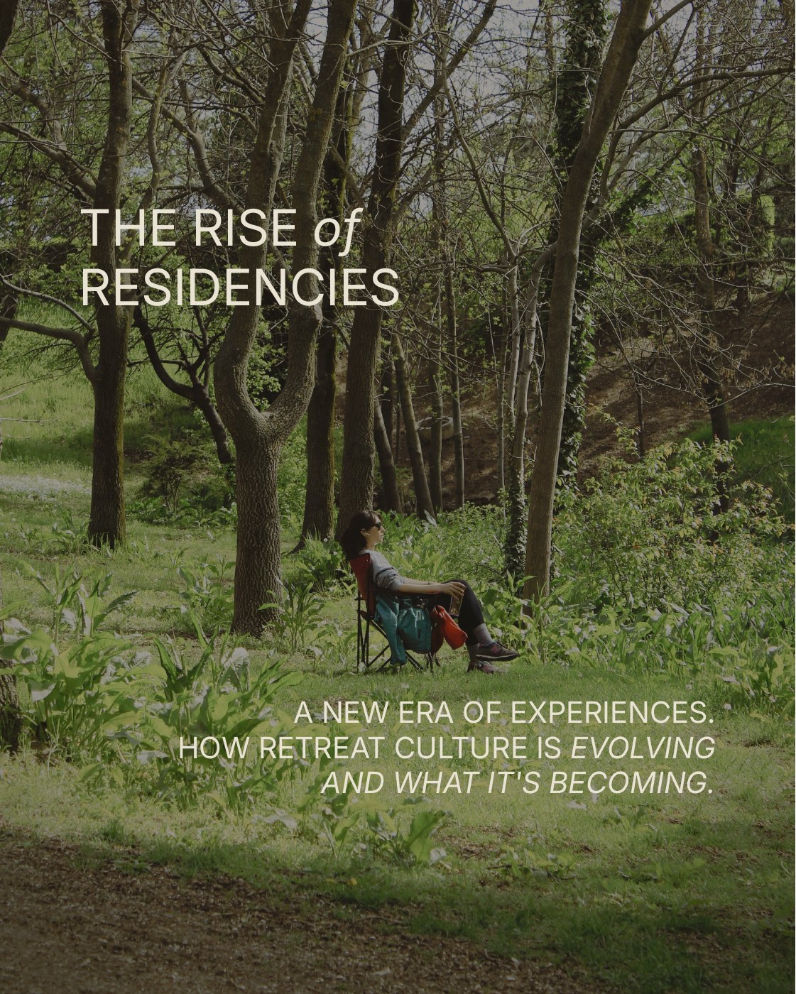 The Rise of Residencies, slide 1 of 6